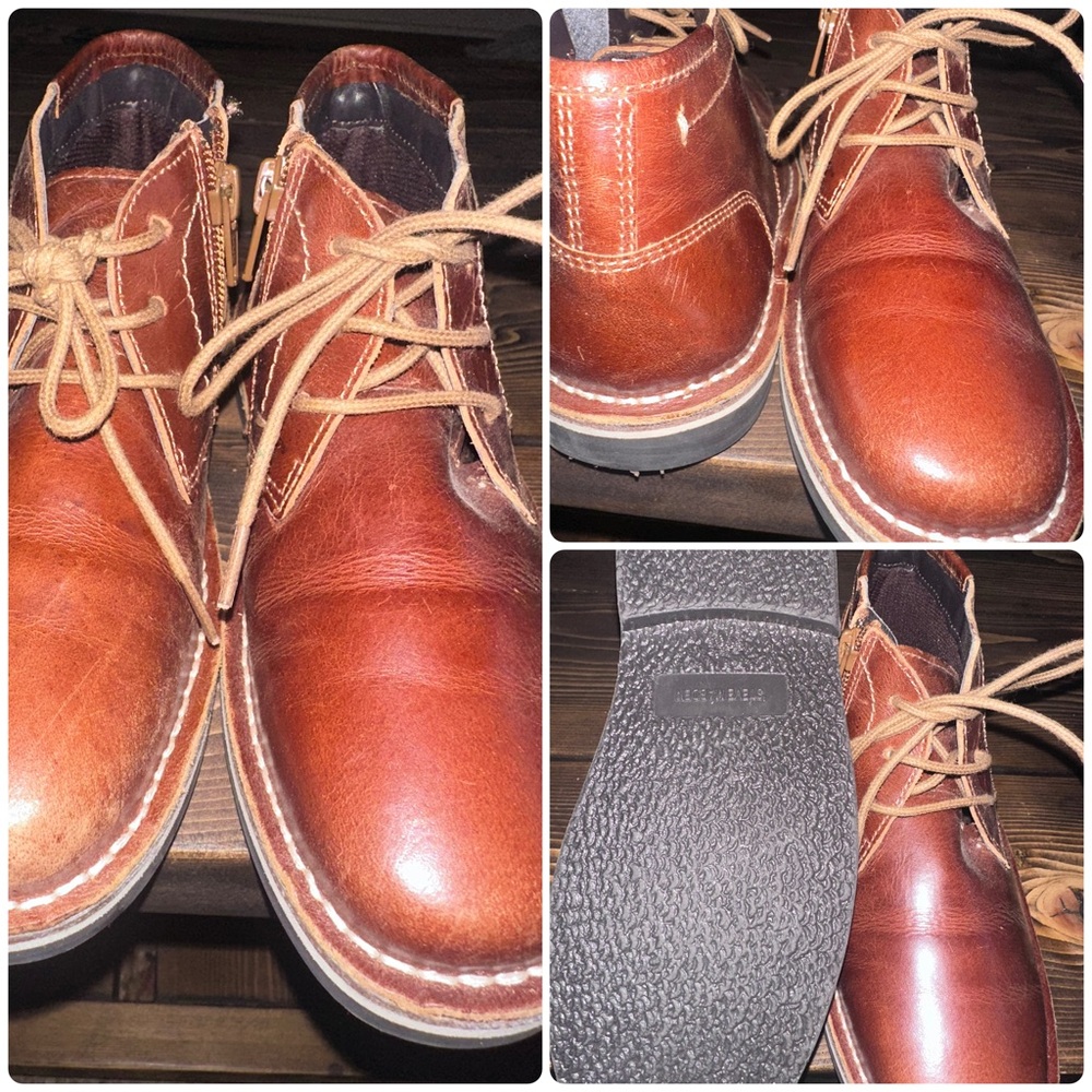 Steve Madden Brown Kids Dress Shoes